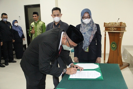 pelantikan kasub kepeg 3